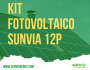 Kit Sunvia 12P Trifásico