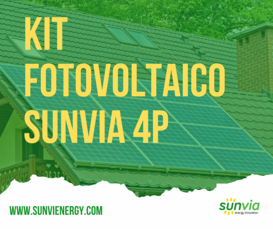 Kit Sunvia 4P Monofásico