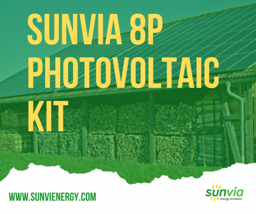 Sunvia 8P Single-Phase Photovoltaic Kit