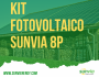 Kit Sunvia 8P Monofásico