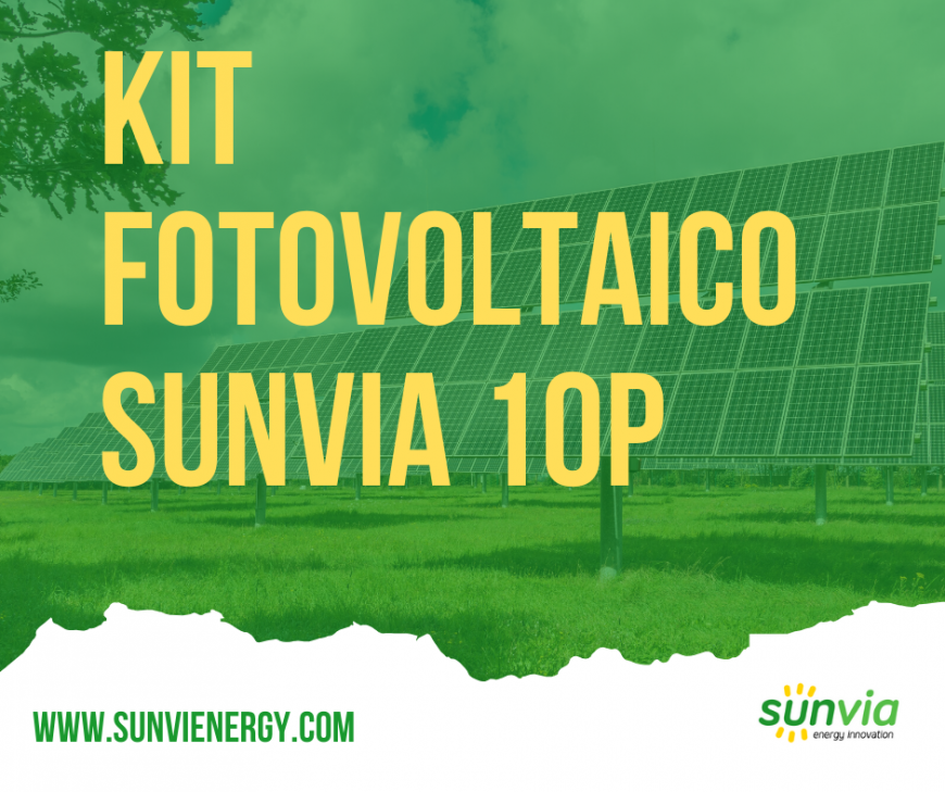 Kit Sunvia 10P Trifásico