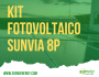 Kit Sunvia 8P Trifásico